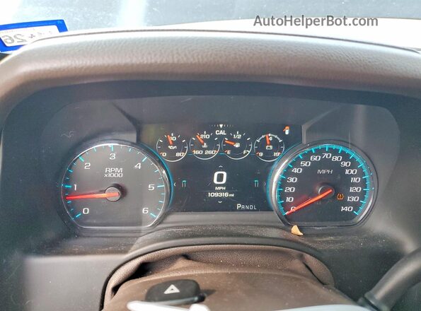 1GNSKCKC8JR279715 2018 CHEVROLET TAHOE Blue Widok zestawu wskaźników