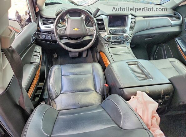 1GNSKCKC8LR260701 2020 CHEVROLET TAHOE Black Dashboard view