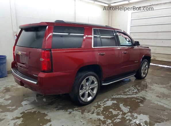 1GNSKCKC9KR296394 2019 CHEVROLET TAHOE Maroon Tył prawy