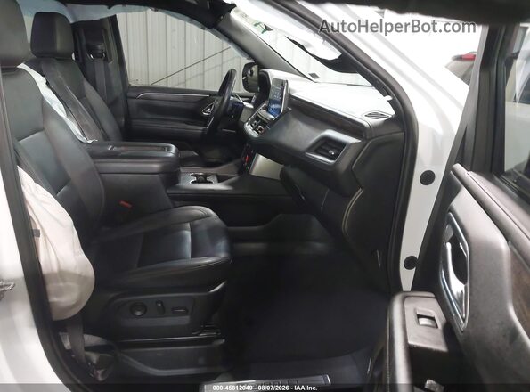 1GNSKCKD0PR374027 2023 CHEVROLET SUBURBAN White Vista interior delantera