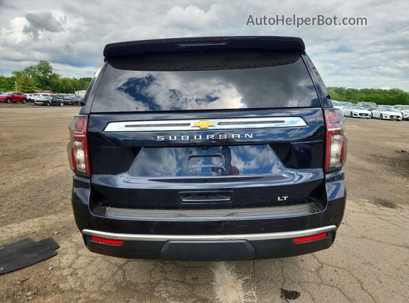 1GNSKCKD5PR327883 2023 CHEVROLET SUBURBAN Black Вид ззаду
