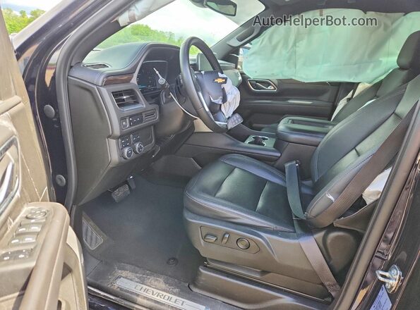 1GNSKCKD5PR327883 2023 CHEVROLET SUBURBAN Black Вид салону спереду