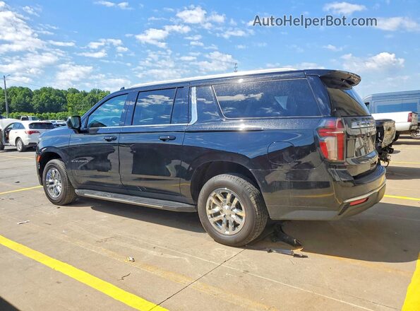 1GNSKCKD9PR199017 2023 CHEVROLET SUBURBAN Black Trasero izquierdo