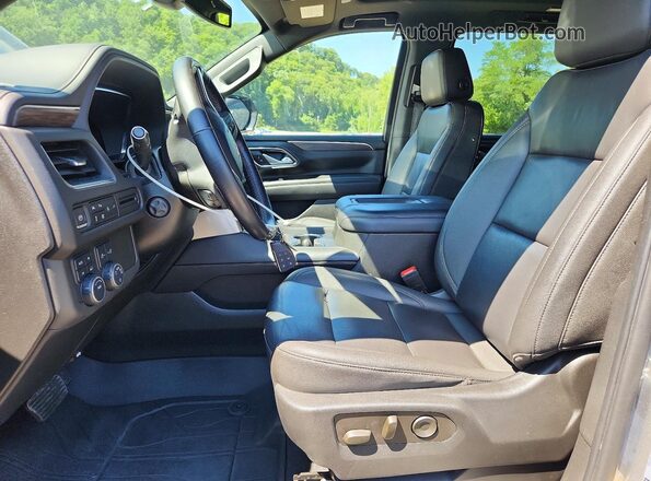 1GNSKCKDXNR304676 2022 CHEVROLET SUBURBAN Серый Вид салона спереди