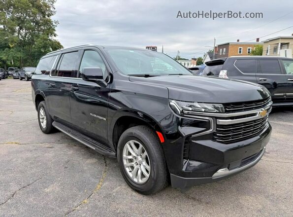 1GNSKCKDXPR129185 2023 CHEVROLET SUBURBAN Black Вид панелі приладів