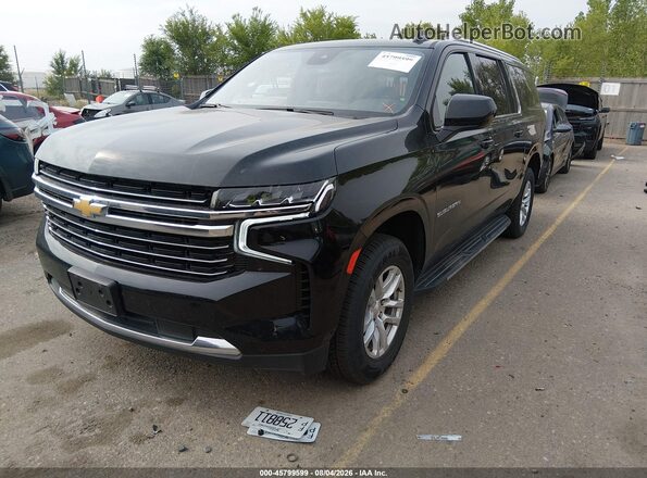 1GNSKCKDXRR232013 2024 CHEVROLET SUBURBAN Black Przód lewy