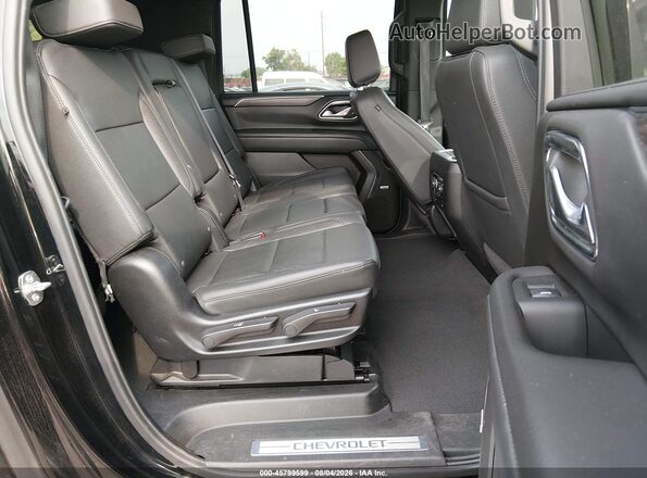 1GNSKCKDXRR232013 2024 CHEVROLET SUBURBAN Black Widok naklejki z numerem VIN