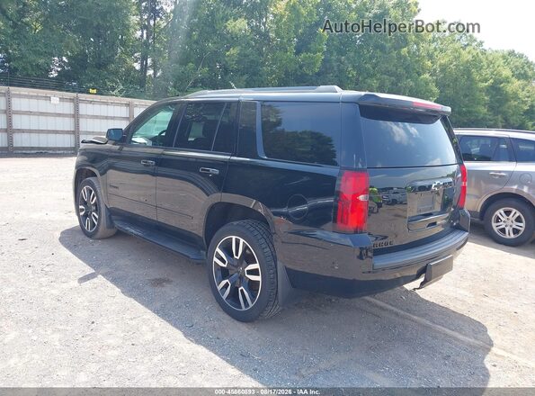 1GNSKCKJ0JR202920 2018 CHEVROLET TAHOE Black უკანა მარცხენა