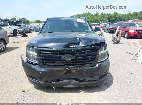 1GNSKCKJ0JR202920 2018 CHEVROLET TAHOE Black წინა ხედი
