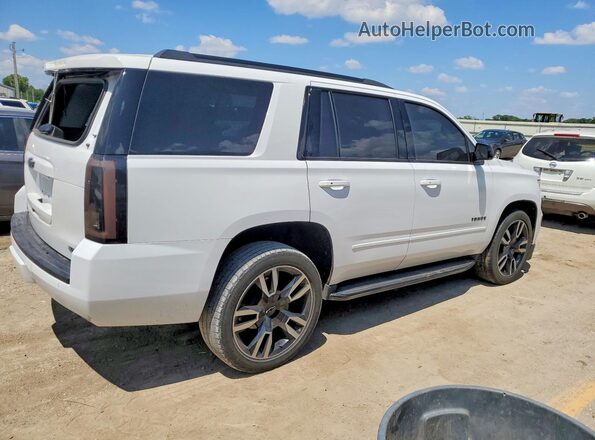 1GNSKCKJ8JR304692 2018 CHEVROLET TAHOE White Tył prawy