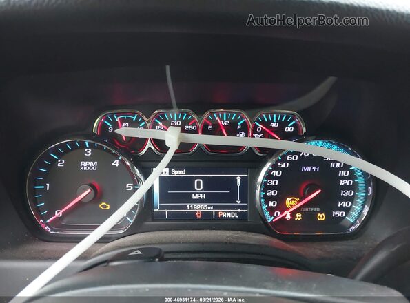 1GNSKDEC6LR225091 2020 CHEVROLET TAHOE Черный Вид задних сидений