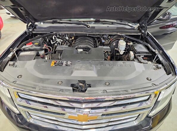 1GNSKDEC8LR234634 2020 CHEVROLET TAHOE Black ძრავის განყოფილების ხედი