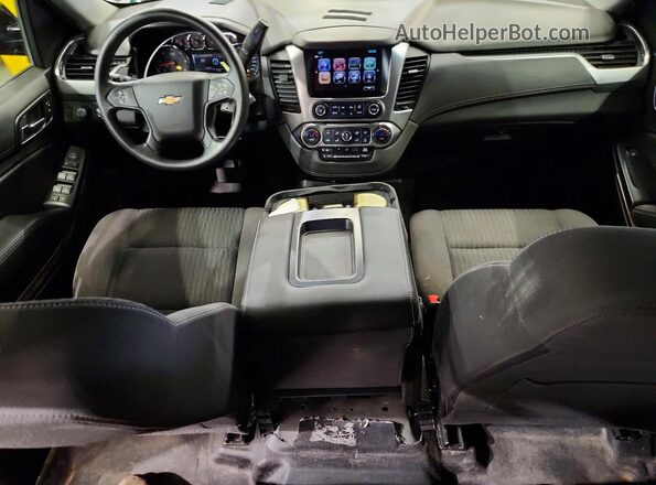 1GNSKDEC8LR234634 2020 CHEVROLET TAHOE Black წინა პანელის ხედი