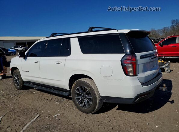 1GNSKDKD5MR388930 2021 CHEVROLET SUBURBAN Белый Задняя левая четверть