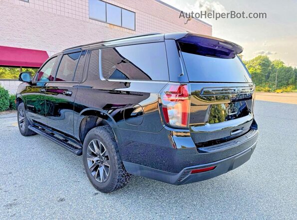 1GNSKDKD5PR106113 2023 CHEVROLET SUBURBAN Черный Передняя правая четверть
