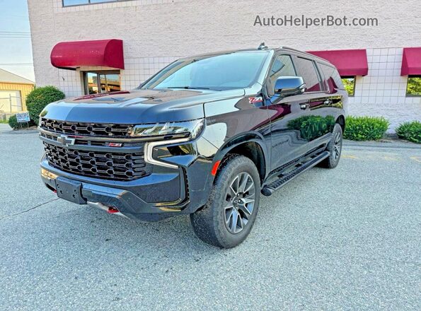 1GNSKDKD5PR106113 2023 CHEVROLET SUBURBAN Черный Задняя левая четверть
