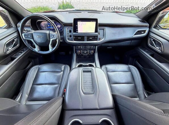 1GNSKDKD5PR106113 2023 CHEVROLET SUBURBAN Черный Вид задних сидений