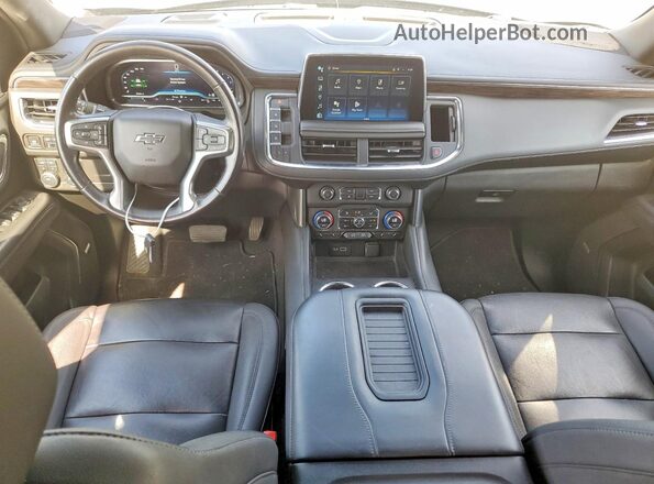 1GNSKDKD7PR179953 2023 CHEVROLET SUBURBAN Black Dashboard view