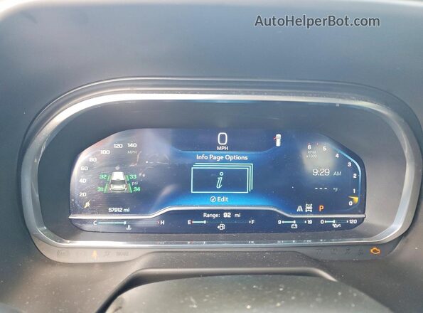 1GNSKDKD7PR179953 2023 CHEVROLET SUBURBAN Black Instrument cluster view