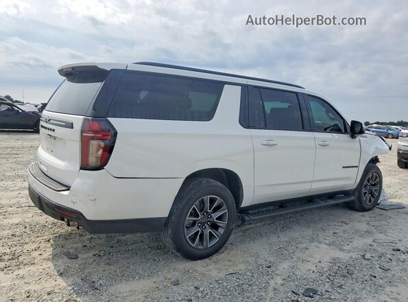 1GNSKDKL3PR273643 2023 CHEVROLET SUBURBAN Белый Задняя правая четверть