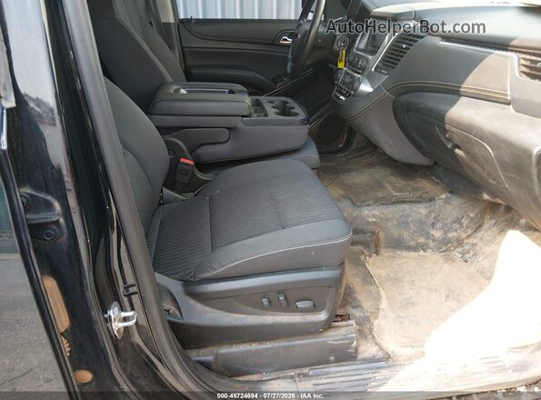 1GNSKEEC2JR119384 2018 CHEVROLET TAHOE Black Vista interior delantera