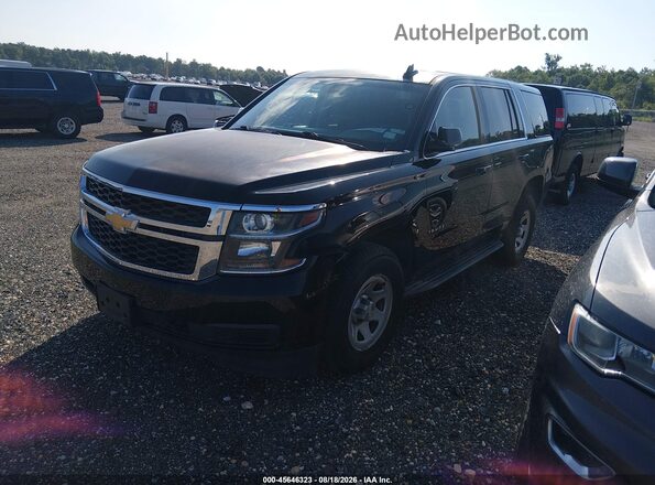 1GNSKEEC4HR315577 2017 CHEVROLET TAHOE Черный Передняя левая четверть