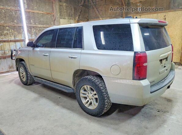 1GNSKEECXJR332289 2018 CHEVROLET TAHOE Серебряный Задняя левая четверть