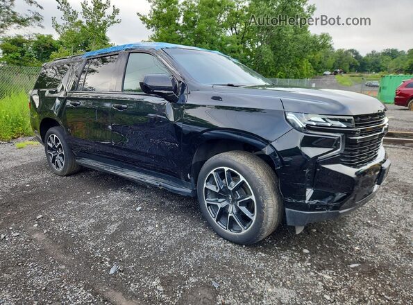 1GNSKEKD0PR533494 2023 CHEVROLET SUBURBAN Black Передня права чверть
