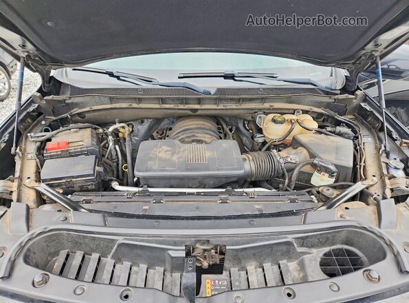 1GNSKEKD1PR279715 2023 CHEVROLET SUBURBAN Black Widok komory silnika