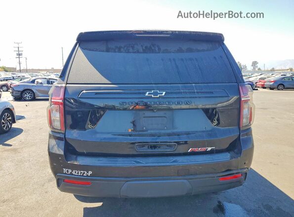 1GNSKEKD5PR108689 2023 CHEVROLET SUBURBAN Черный Вид сзади