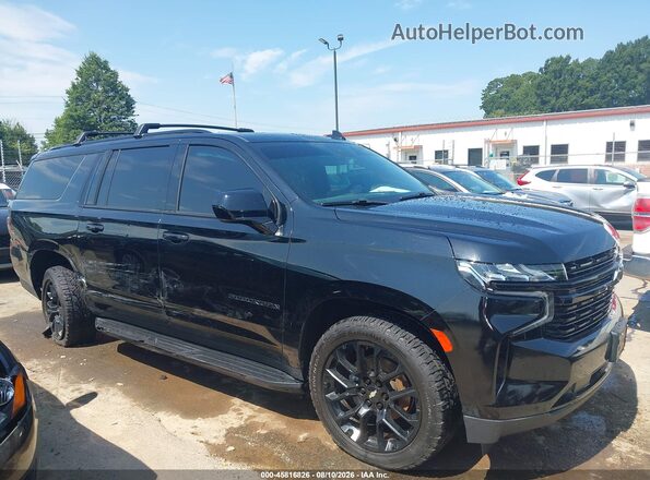 1GNSKEKD9PR125091 2023 CHEVROLET SUBURBAN Черный Вид задней части салона