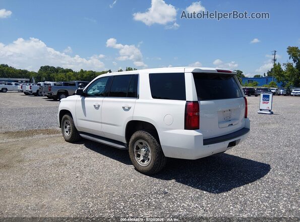 1GNSKFEC0HR320569 2017 CHEVROLET TAHOE Белый Задняя левая четверть