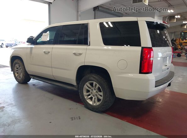 1GNSKFEC0KR221399 2019 CHEVROLET TAHOE White Հետևի ձախ