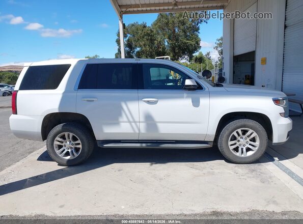 1GNSKFEC1HR321889 2017 CHEVROLET TAHOE Белый 