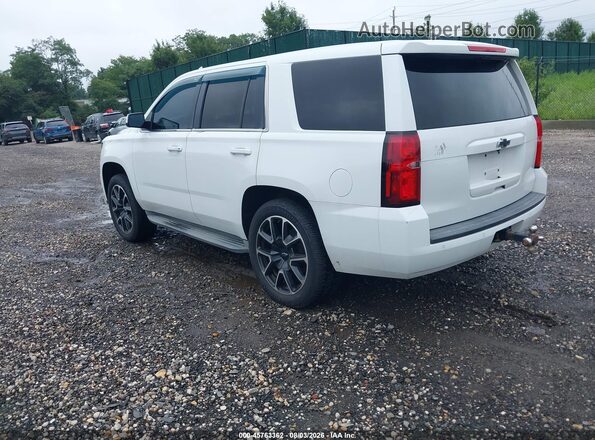 1GNSKFEC2GR395482 2016 CHEVROLET TAHOE White Հետևի ձախ