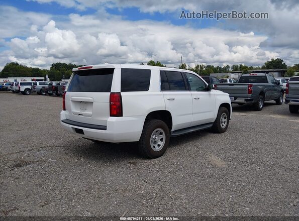 1GNSKFEC3HR320517 2017 CHEVROLET TAHOE Белый Задняя правая четверть