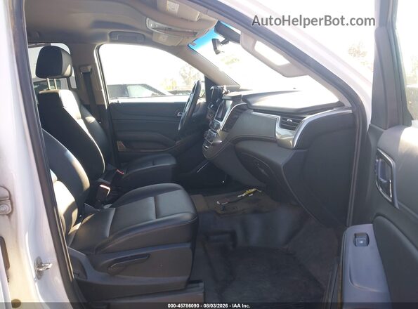 1GNSKFEC3JR375734 2018 CHEVROLET TAHOE White Vista interior delantera