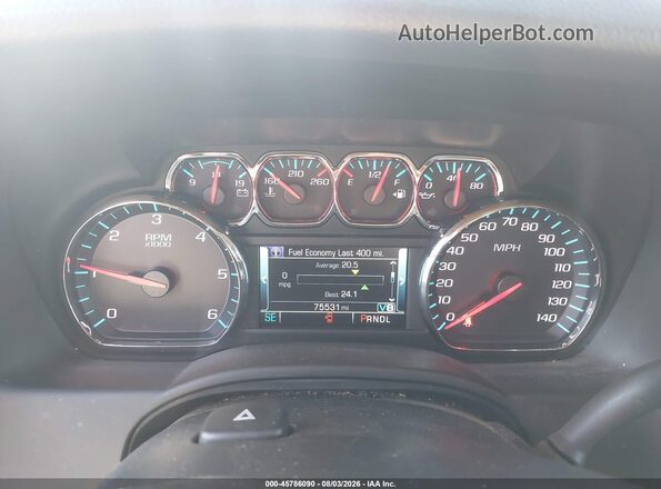 1GNSKFEC3JR375734 2018 CHEVROLET TAHOE White Vista de los asientos traseros