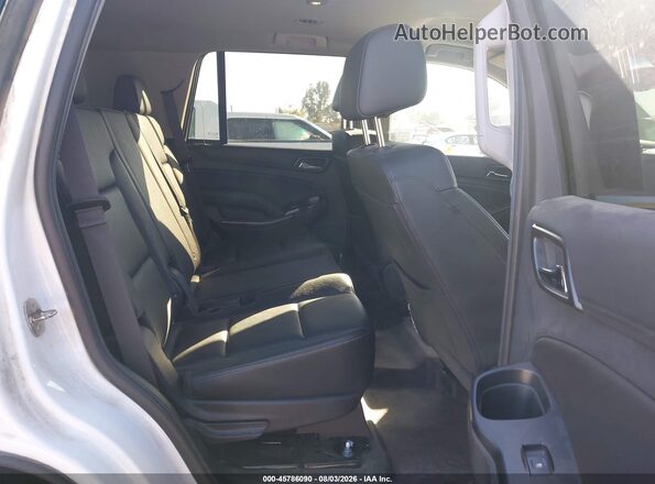 1GNSKFEC3JR375734 2018 CHEVROLET TAHOE White Vista de la etiqueta del VIN