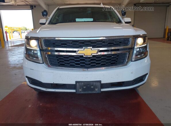 1GNSKFEC3LR111853 2020 CHEVROLET TAHOE White Դիմացի տեսք