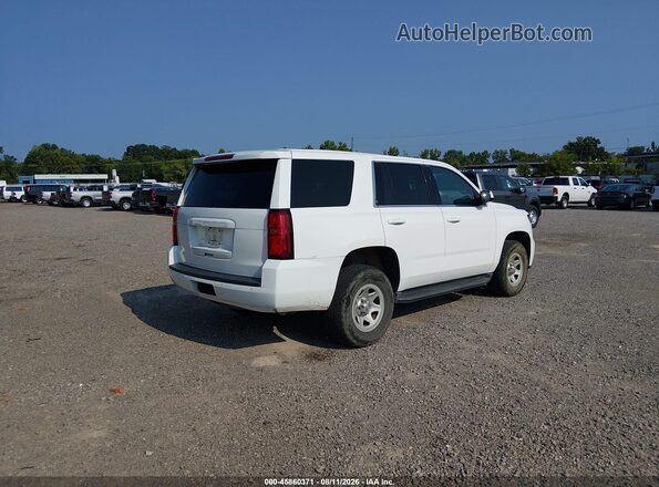 1GNSKFEC4HR315598 2017 CHEVROLET TAHOE Белый Задняя правая четверть