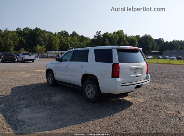 1GNSKFEC4HR315598 2017 CHEVROLET TAHOE Белый Задняя левая четверть