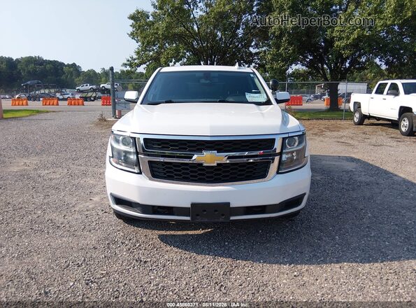 1GNSKFEC4HR315598 2017 CHEVROLET TAHOE Белый Вид спереди