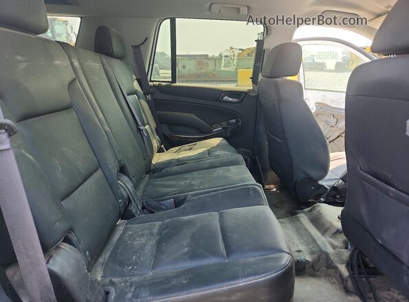1GNSKFEC6HR267523 2017 CHEVROLET TAHOE Белый Вид задней части салона
