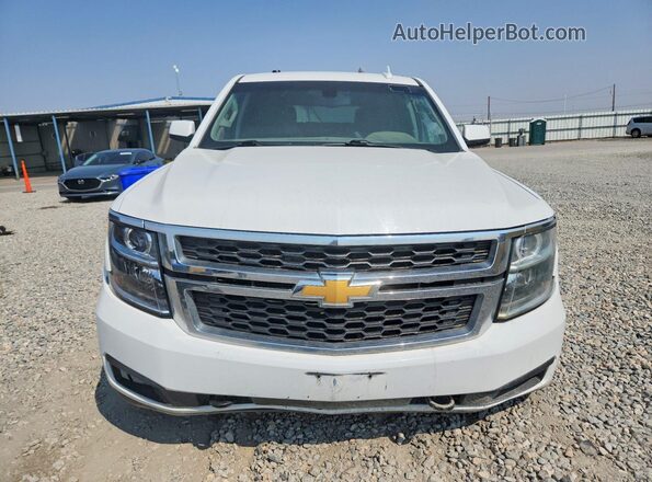 1GNSKFEC6HR267523 2017 CHEVROLET TAHOE Белый Вид спереди