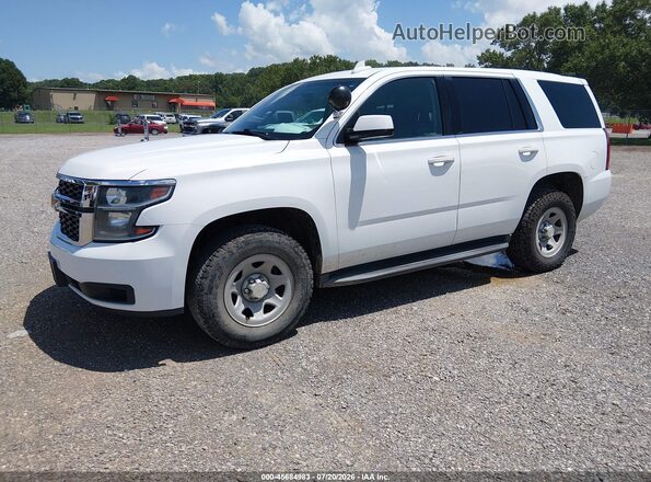 1GNSKFEC8HR315197 2017 CHEVROLET TAHOE Белый Передняя левая четверть