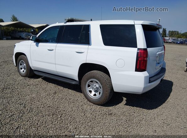 1GNSKFEC8JR316033 2018 CHEVROLET TAHOE White Հետևի ձախ