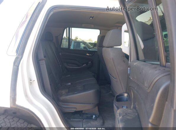 1GNSKFEC8LR112660 2020 CHEVROLET TAHOE White VIN sticker view