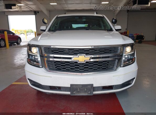 1GNSKFEC9JR317613 2018 CHEVROLET TAHOE White წინა ხედი