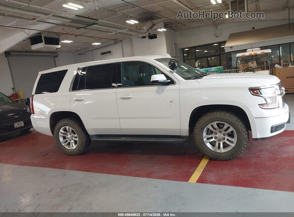 1GNSKFEC9JR317613 2018 CHEVROLET TAHOE White 